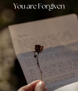 You are forgiven